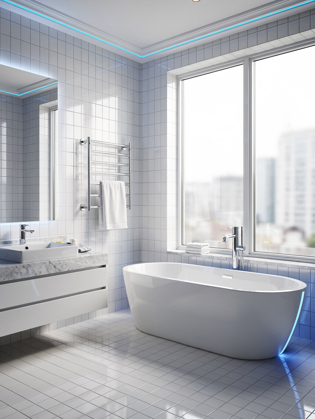 Small bathroom tub replacement in Lakeland FL